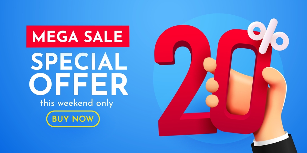20,Percent,Off,Sale.,Hand,Holding,Discount,Percentage.,Special,Offer.